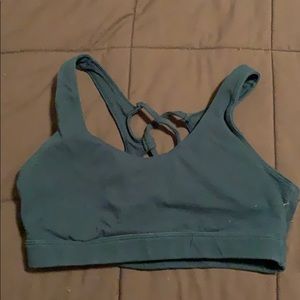 Old navy teal sports bra